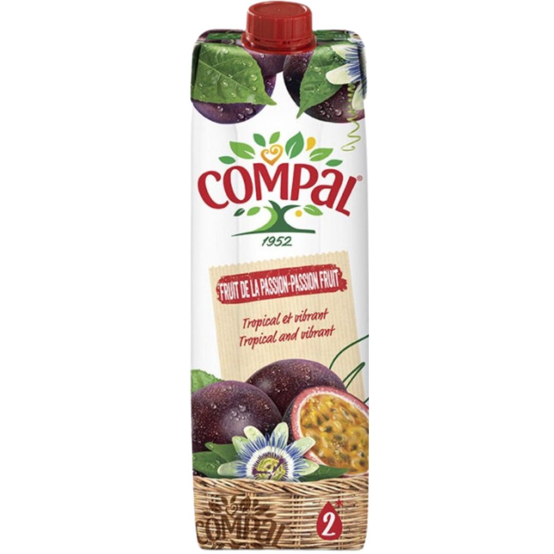 Sumo Maracujá Compal 1L - Delícias Sumo Maracujá Compal 1L