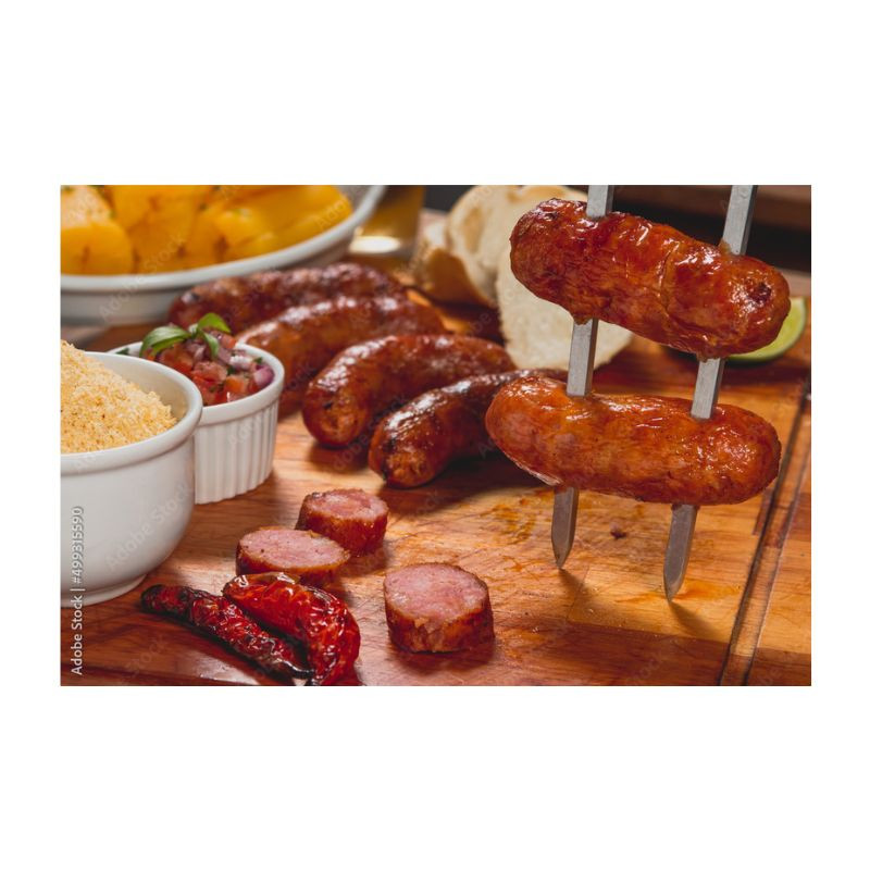 Salsicha Calabresa Prisca 360g - Delícias Salsicha Calabresa Prisca 360g