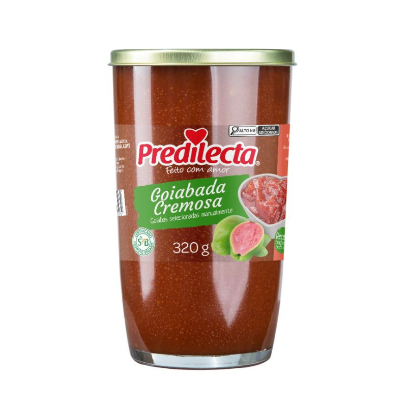 Goiabada Cremosa Predilecta Frasco 320g - Delícias