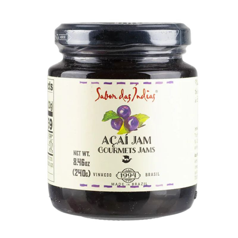 Sabor das Índias Açaí Jam 240g - Delícias Sabor das Índias Açaí Jam 240g