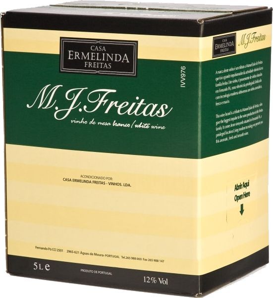 Vinho de Mesa M.J. Freitas Caixa 5L - Delícias Vinho de Mesa M.J. Freitas Caixa 5L