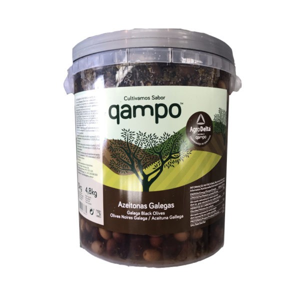 Azeitona Galega (300/400) Qampo Cv 3kg - Delícias Azeitona Galega (300/400) Qampo Cv 3kg
