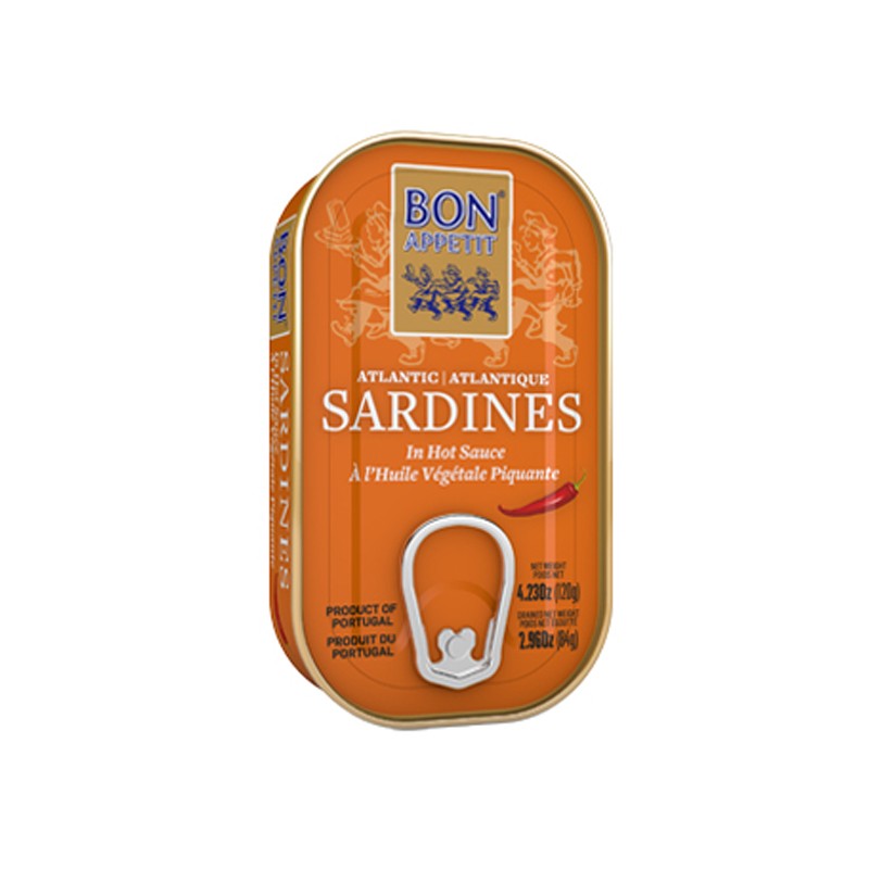 Bon Appetit Sardines In Spiced VegOil Tin 120G - Delícias