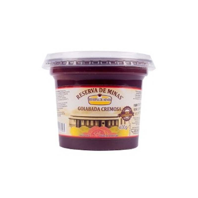 Goiabada Cremosa Reserva de Minas 400g - Delícias Goiabada Cremosa Reserva de Minas 400g