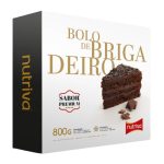 Bolo de Brigadeiro Congelado Nutriva 800g