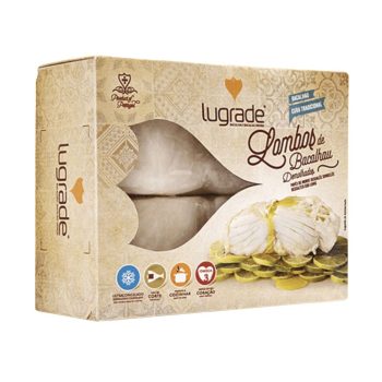 Bacalhau Congelado Lombo Extra Sem Espinha Lugrade 600G