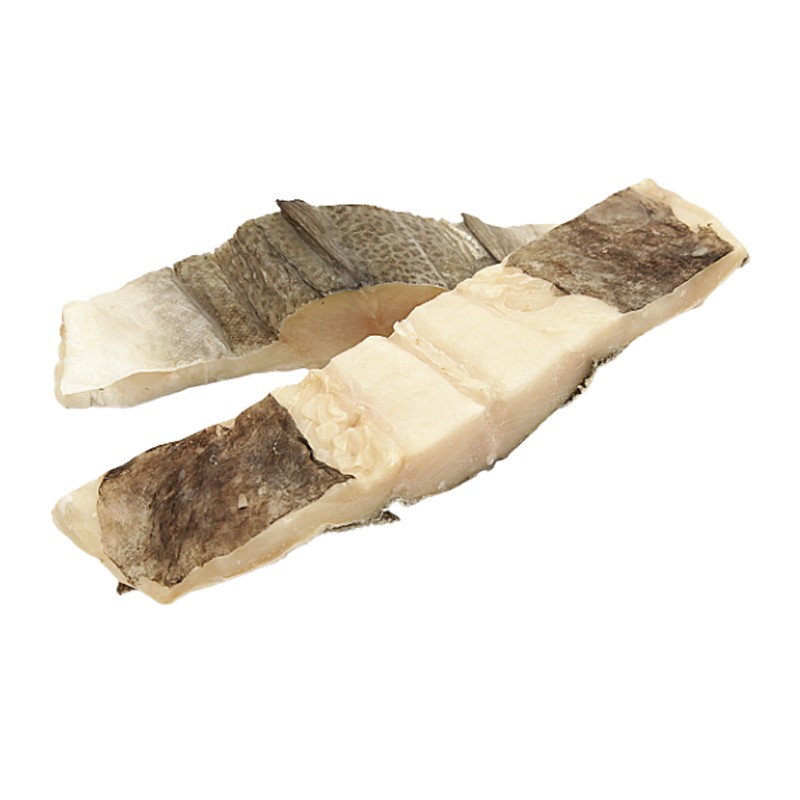 Bacalhau Congelado Doris Posta Com Lombo 400Up +/-1.2Kg (3 Units) - Delícias