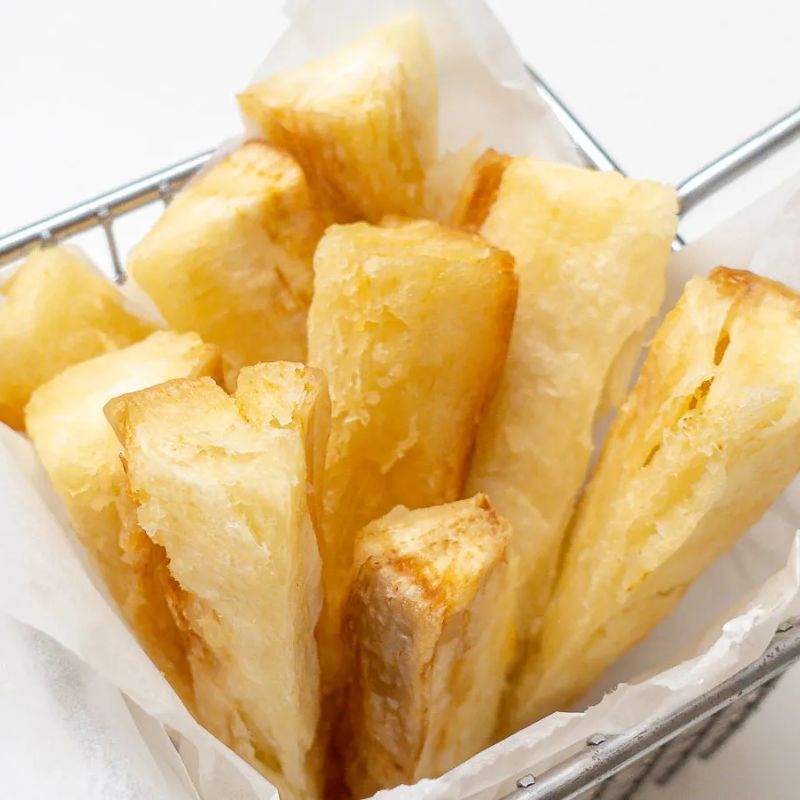 Mandioca Fatiada - Delícias