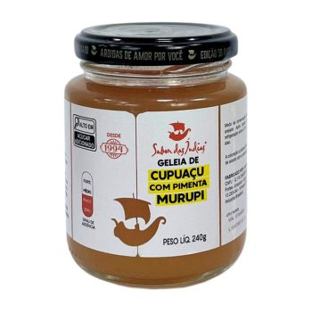 Sabor das Índias Cupuaçu With Murupi Pepper Jam 240g