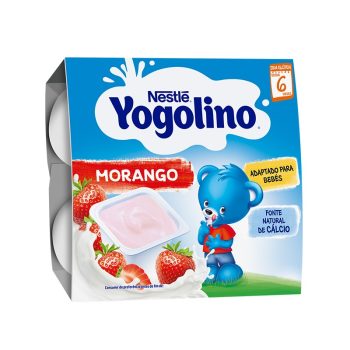 Papinha Infantil Yogolino Morango 4x100g