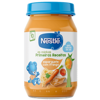 Papinha Infantil Esparguete C/ Frango 190g