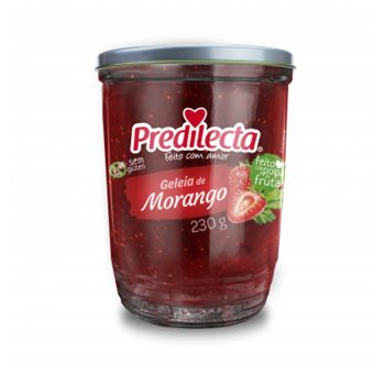 Geléia de Morango Predilecta Frasco 230g