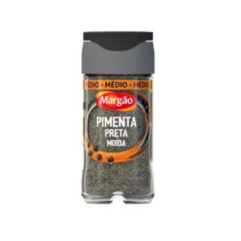 Pimenta Preta Moída Margão Frasco 40g
