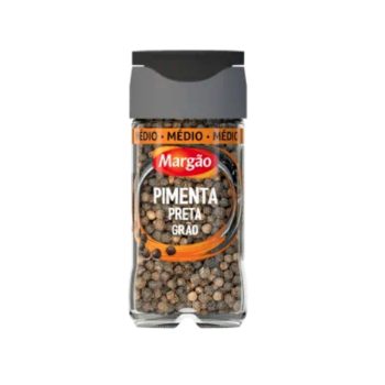 Pimenta Preta em Grão Margão Frasco 48g