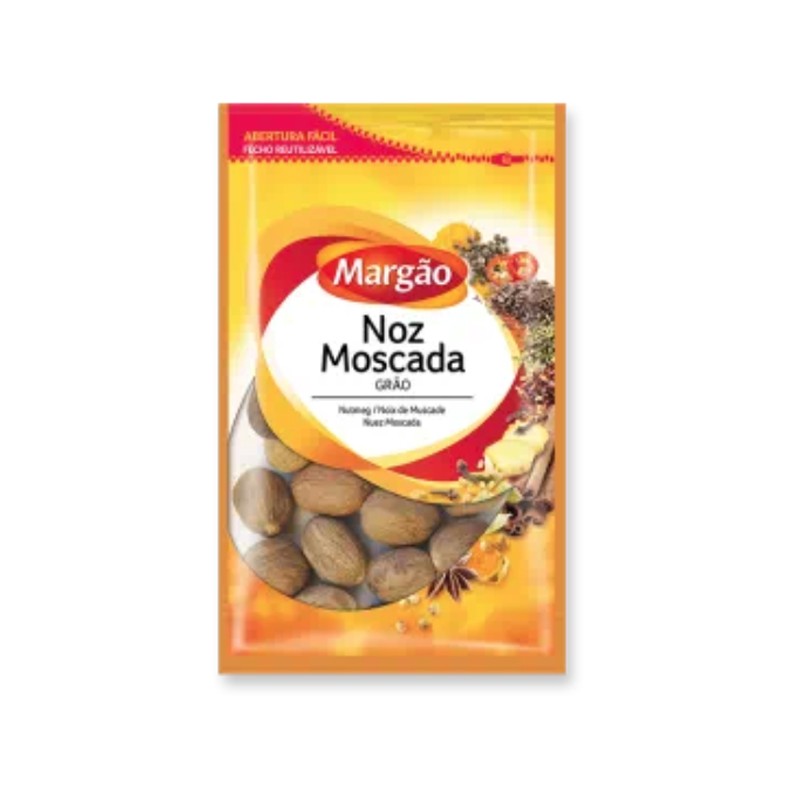 Noz Moscada Moída Margão Saqueta 17g - Delícias