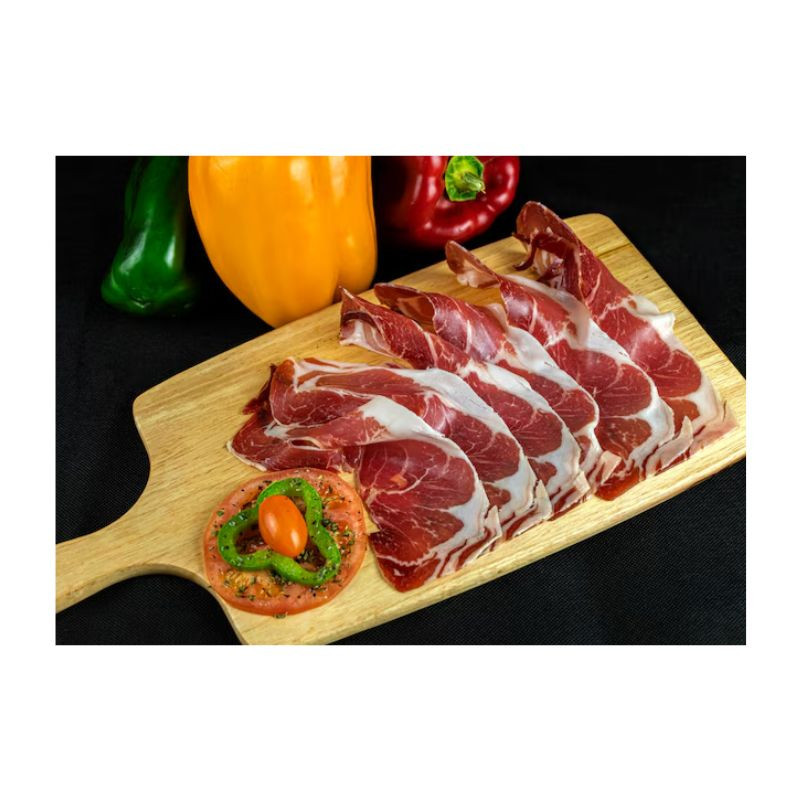 Presunto Bísaro 30M Gran Reserva Fatiado 70g - Delícias Presunto Bísaro 30M Gran Reserva Fatiado 70g