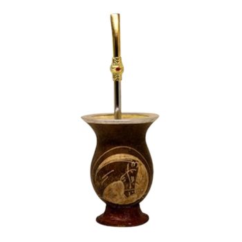 Cuia e Bomba P/ Chimarrão (Ref.197)