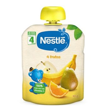 Papinha Infantil Purê de 4 Frutas Nestlé 90g