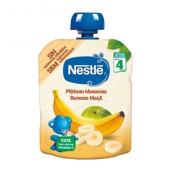 Papinha Infantil Purê de Banana e Maçã Nestlé 90g