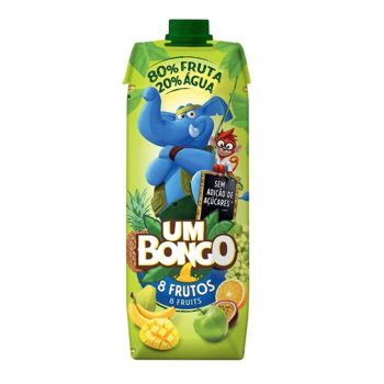 Sumo de 8 Frutos Um Bongo 1L