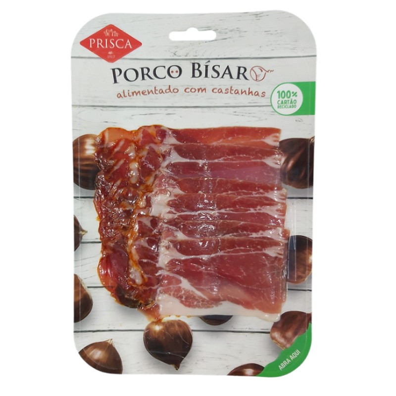 Tábua de Paleta, Salpicão e Lombo de Porco Bísaro Prisca Fatiado 80g - Delícias Tábua de Paleta, Salpicão e Lombo de Porco Bísaro Prisca Fatiado 80g