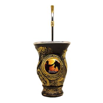 Cuia e Bomba P/ Chimarrão (Ref.103)