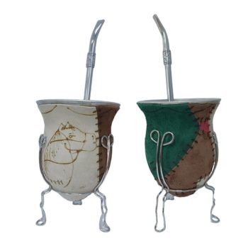 Cuia e Bomba P/ Chimarrão (Ref.115)