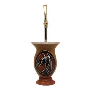 Cuia e Bomba P/ Chimarrão (Ref.119)