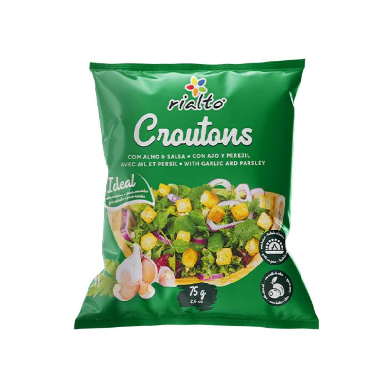 Croutons de Alho & Salsa Rialto 75g Croutons de Alho & Salsa Rialto 75g