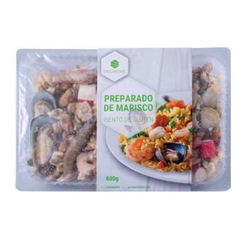 Preparado de Marisco S/ Glúten Congelado Gelpeixe 800g