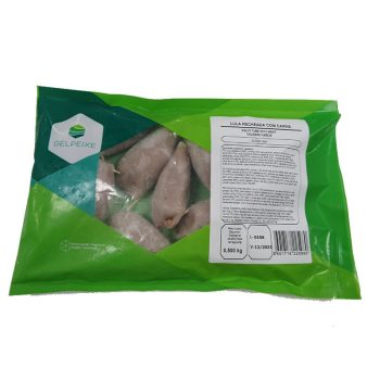 Lula Recheada C/ Carne Congelada Gelpeixe 500g