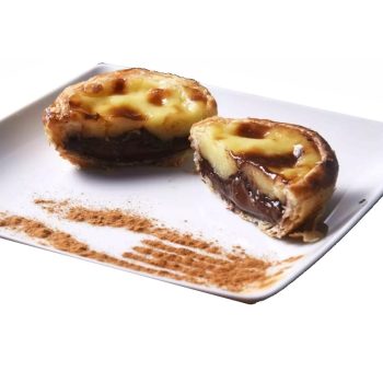 Pastel de Nata Pré-Cozido Congelado C/ Nutella Flor do Vouga 8x70g