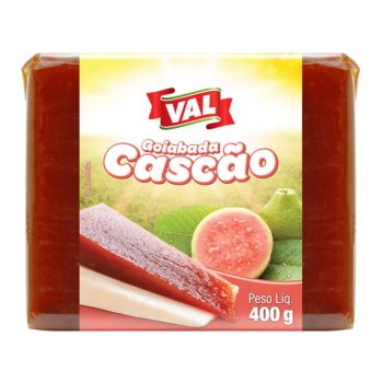 Goiabada Cascão em Barra Val Flow-Pack 400g
