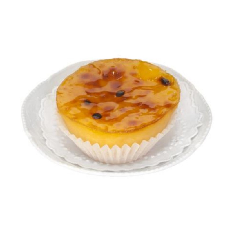 Queijadas de Maracujá Congelada 12x95g - Delícias Queijadas de Maracujá Congelada 12x95g