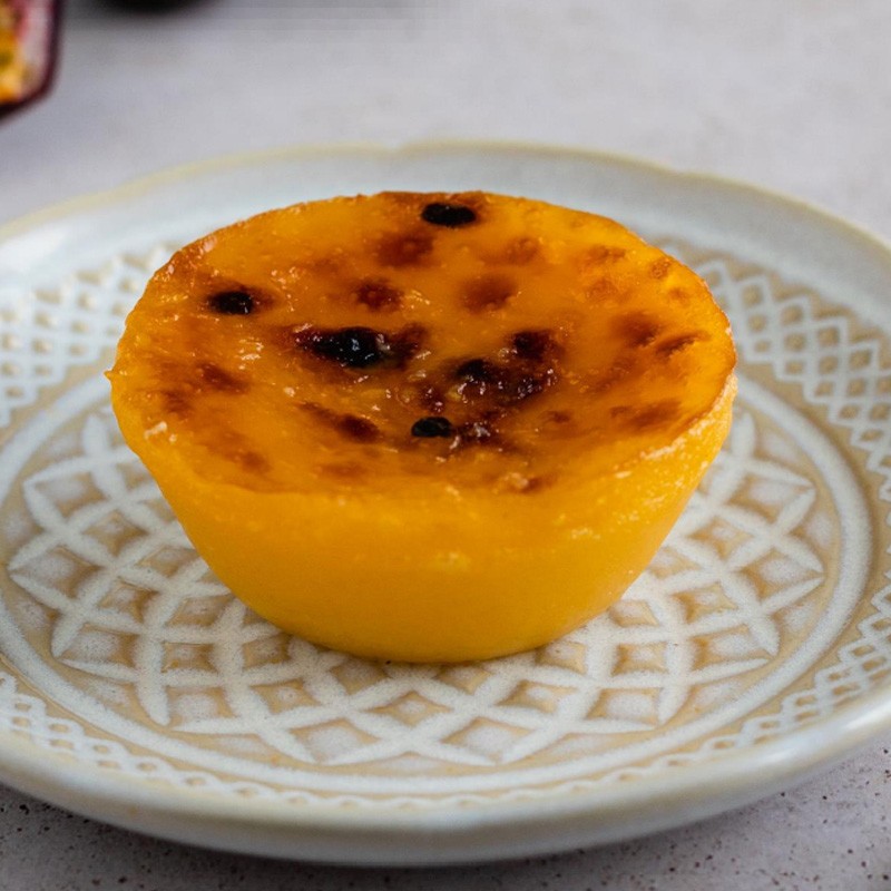 Queijadas de Maracujá Congelada 12x95g - Delícias Queijadas de Maracujá Congelada 12x95g