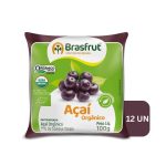 Polpa de Açaí Congelada Brasfrut 12x100g
