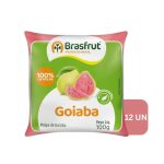 Polpa de Goiaba Congelada Brasfrut 12x100g