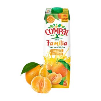Sumo de Laranja e Tangerina Compal 1L