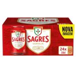 Sagres Beer Can 24x330ml - Delícias Sagres Beer Can 24x330ml