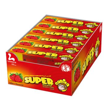 Gorila Super Strawberry Gum Displaybox
