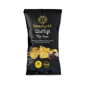 SnackGold Gourmet Black Truffle Potato Crisps 125g