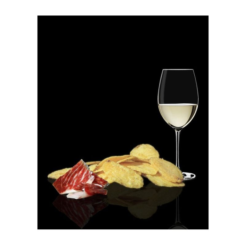 SnackGold Gourmet Iberian Ham Potato Crisps 40g - Delícias SnackGold Gourmet Iberian Ham Potato Crisps 40g