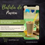 Drink with Paçoca - Delícias Drink with Paçoca