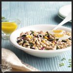 Black Eyed Peas With Tuna Salad