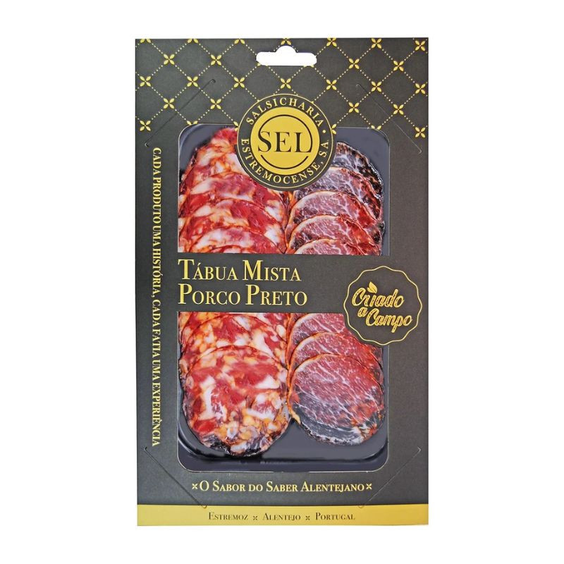 SEL Mixed Sliced Board (Loin Pork + Pork) 70g - Delícias SEL Mixed Sliced Board (Loin Pork + Pork) 70g