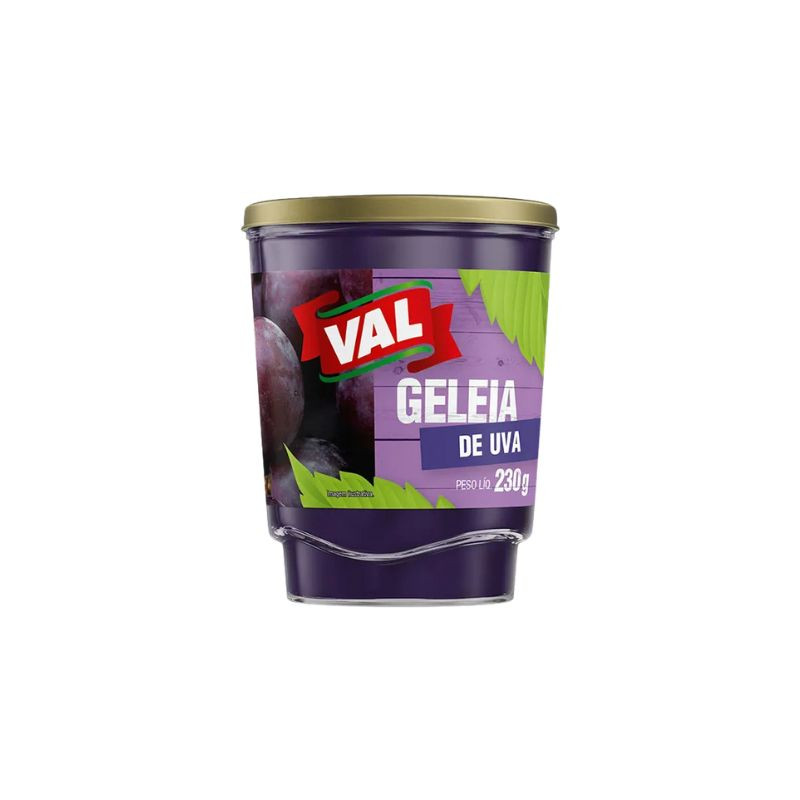 VAL Grape Jam 230g - Delícias VAL Grape Jam 230g
