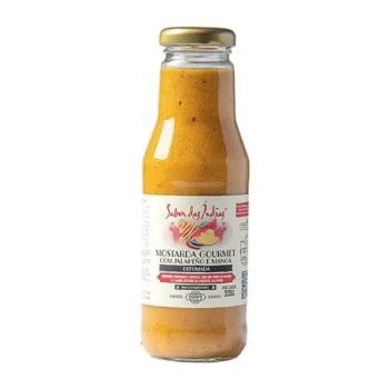 Sabor das Indias Gourmet Mustard with Jalapenho and Mango 335ml