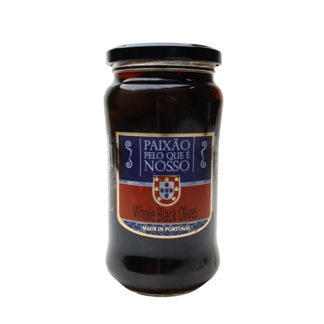 Paixao Black Olives 241/260 200g - Delícias Paixao Black Olives 241/260 200g