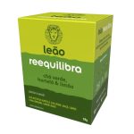 Chá Leão Rebalances GreenTea, Mint and Lemon 18g x 10