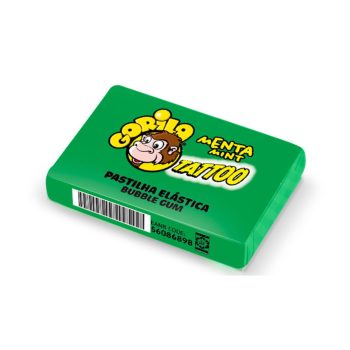 Gorila Mint Bubble Gum with Tatoo 1 unit